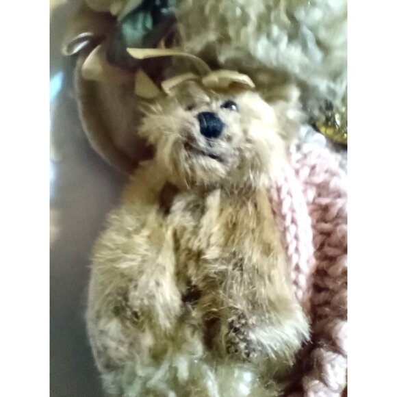 The Bearington Collection Daisy & Belle 1069 14" Tags Attached Hat Sweater Dress - Picture 4 of 14